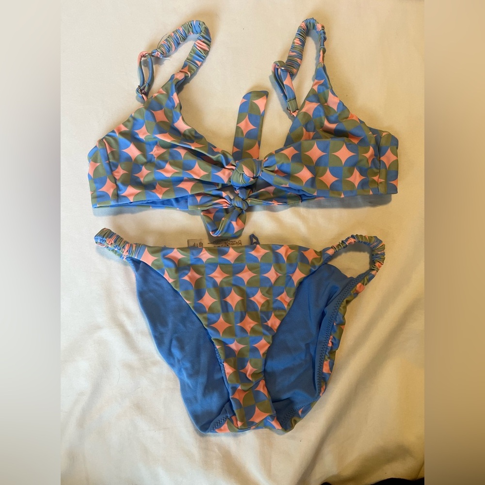 Raisins Swimwear Co geometric bikini